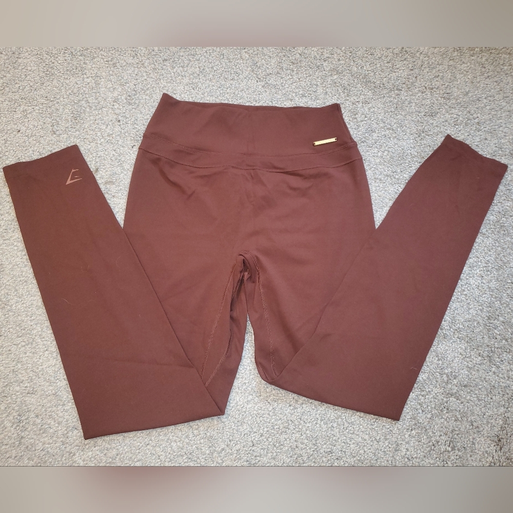 Gymshark x Whitney Simmons Rekindle Brown Leggings size Medium NEW Condition